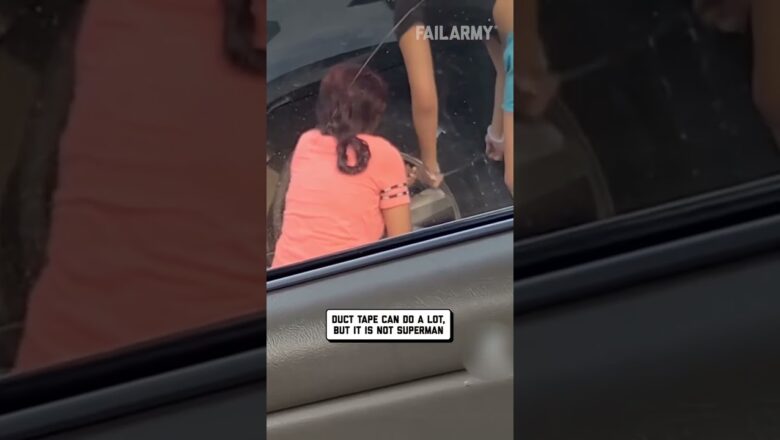 Worst tire fix ever?