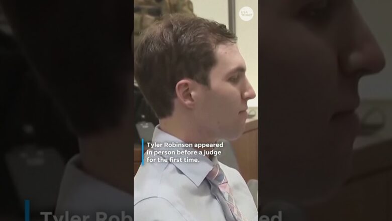 Alleged Charlie Kirk shooter makes first in-person court appearance