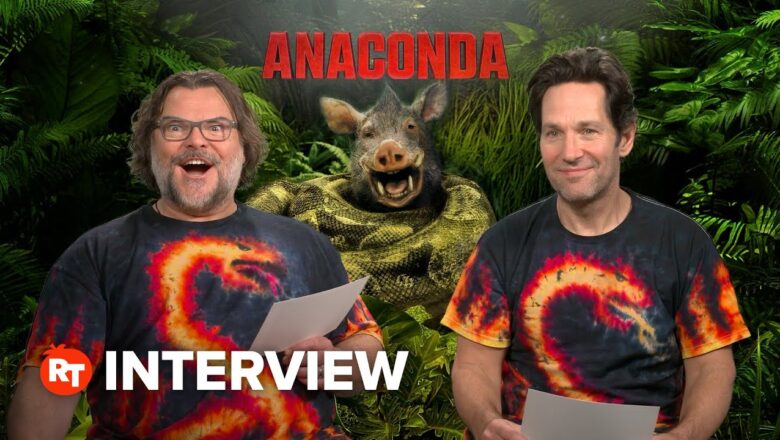 Anaconda Stars Jack Black & Paul Rudd Talk Phobias, Questioning Reality, and name drop Sir Mix-a-Lot