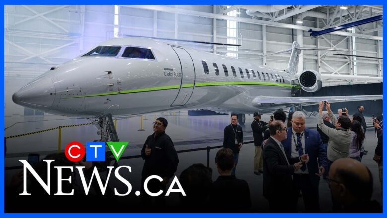 Bombardier unveiled what it calls the ‘world’s fastest business jet’