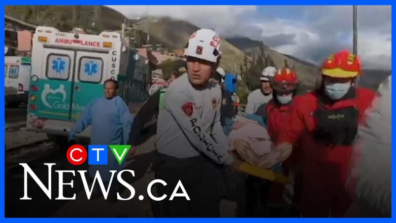 Canadians among the injured after two trains collided in Peru