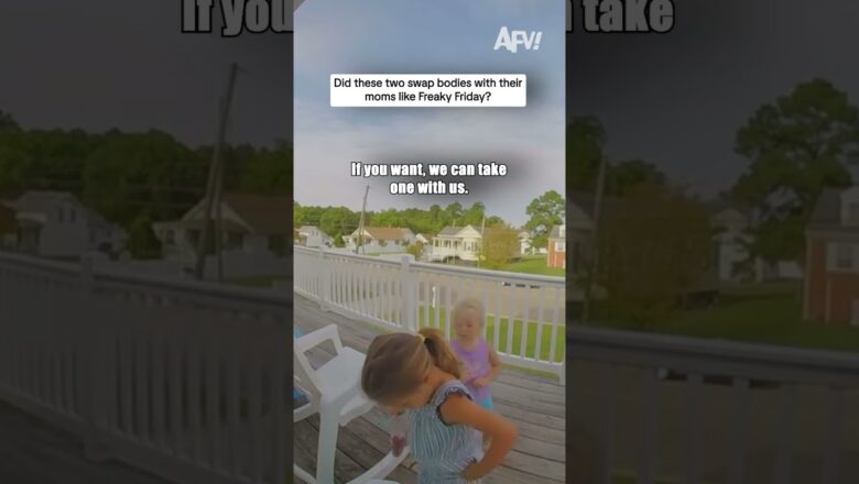 Did these two swap bodies with their moms like Freaky Friday?