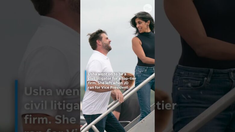 Get to know Usha Vance, the first millennial second lady