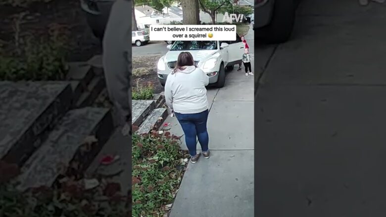 I can’t believe I screamed this loud over a squirrel 😅