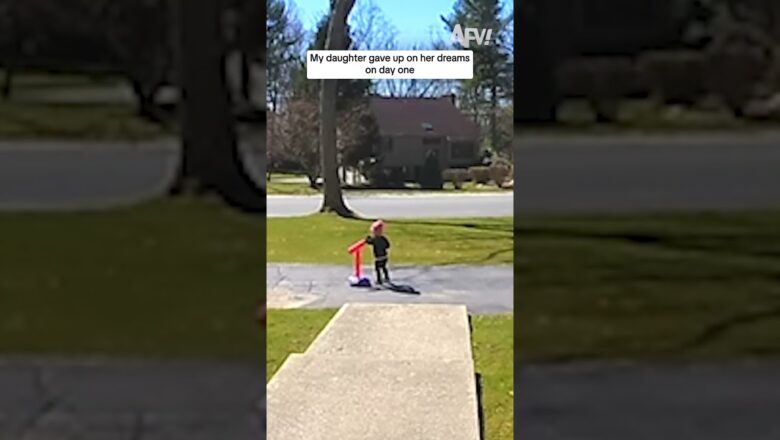 My daughter gave up on her dreams on day one