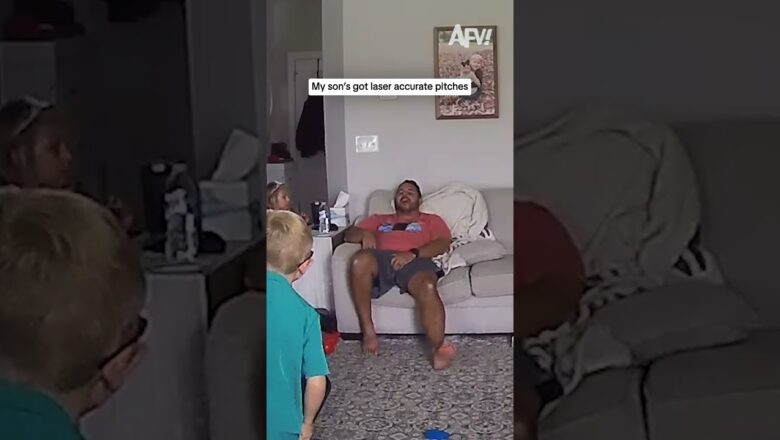 My son’s got laser accurate pitches