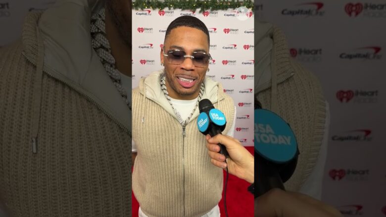 Nelly reflects on fatherhood and his music career at Jingle Ball red carpet