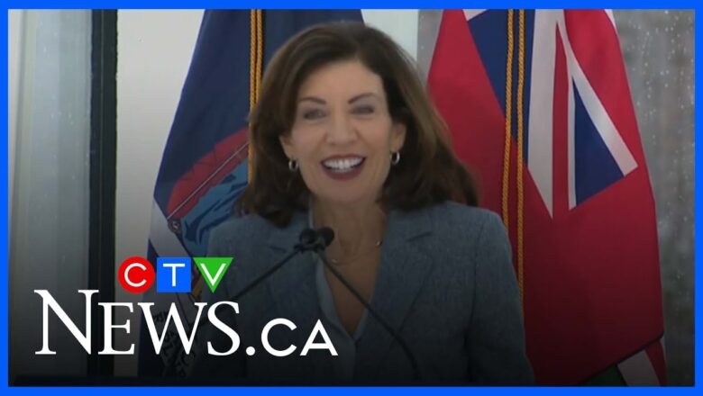 New York Gov. Kathy Hochul says ‘Go Blue Jays – next time!’