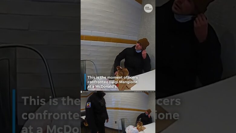 Newly release bodycam video shows police encountering Luigi Mangione