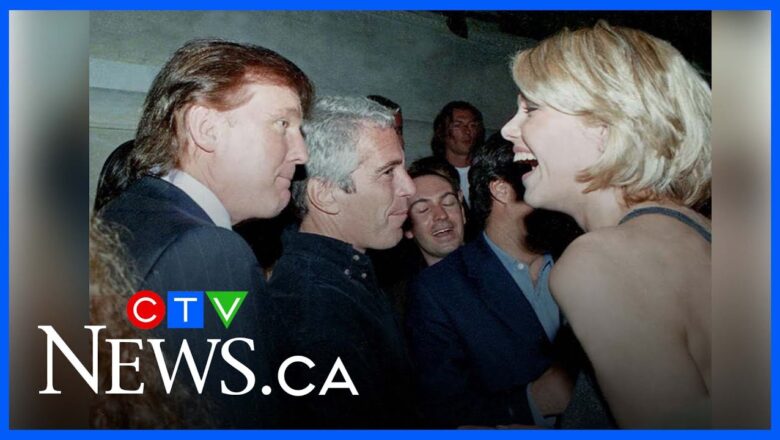 Newly released photos show Epstein and Trump were friends