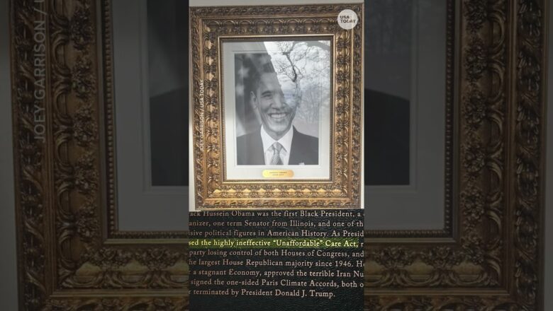 President Trump mocks past presidents with controversial White House plaques