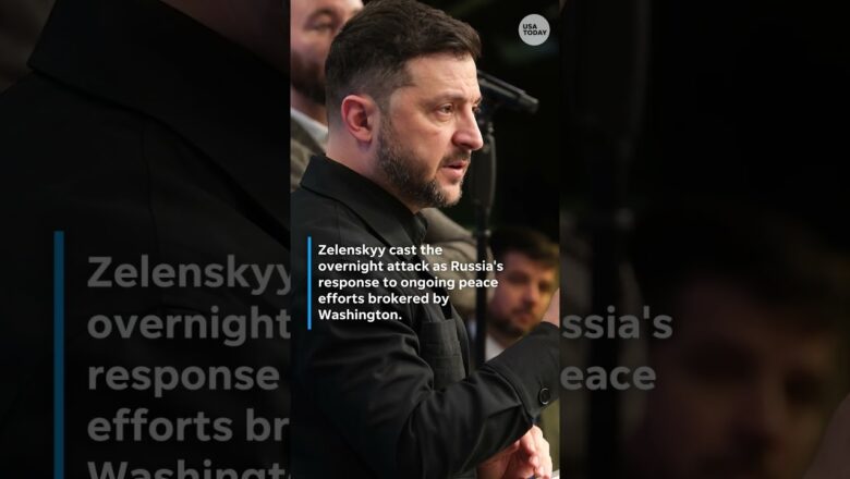 Russia launches attack on Kyiv ahead of Trump-Zelenskyy talks