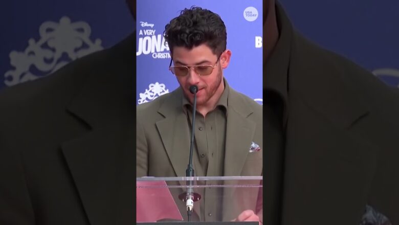 See Jonas Brothers make imprint into Hollywood history #Shorts