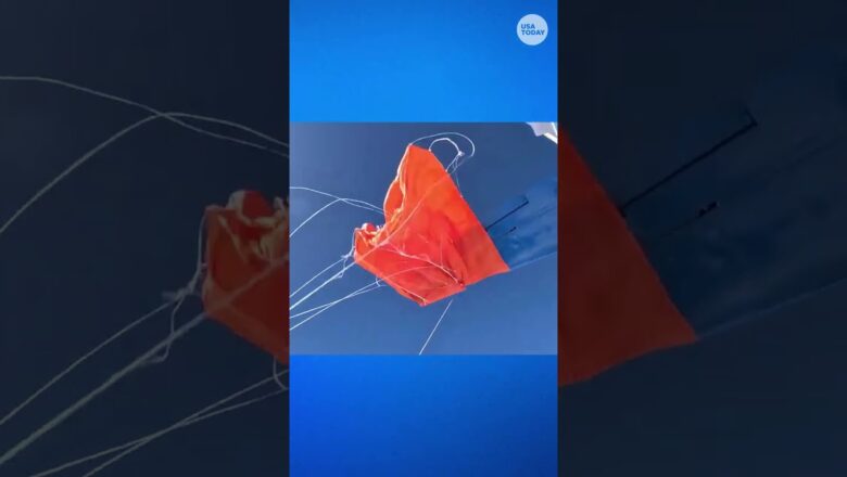 Skydiver left dangling from about 15,000 ft. after mid-air incident