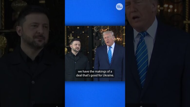 Trump meets with Zelenskyy, speaks with Putin on Ukraine