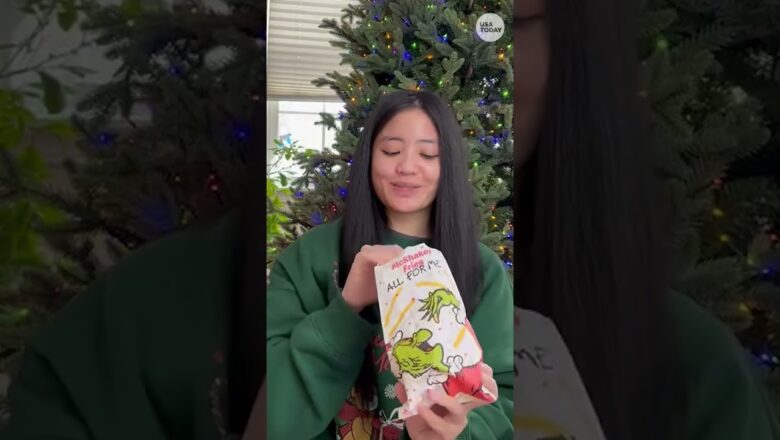 USA TODAY tries The Grinch Meal from McDonald’s, see our reactions
