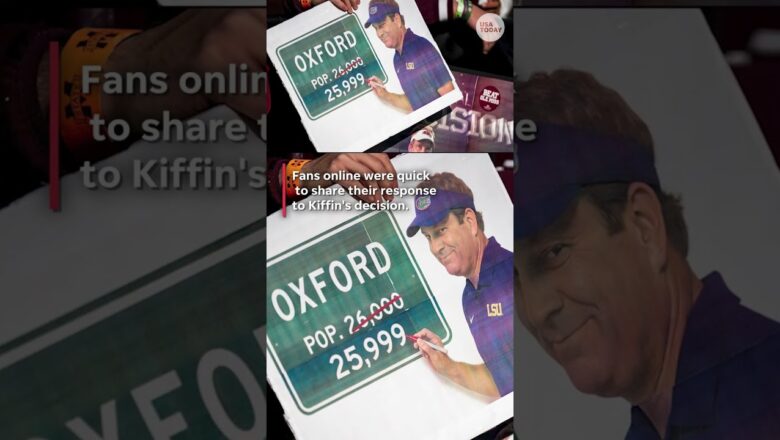 Watch Ole Miss fans’ dramatic reactions to Lane Kiffin’s departure