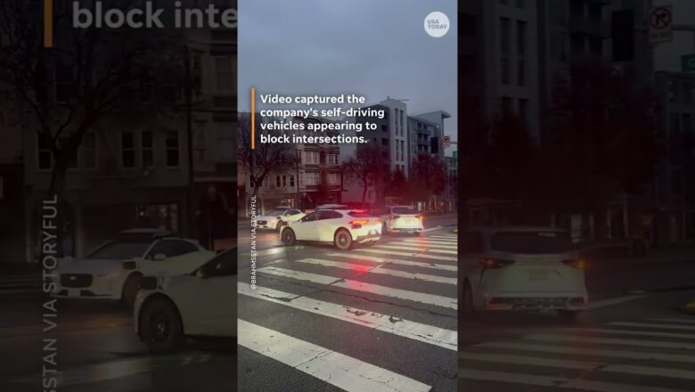 Waymo self-driving taxis jam traffic amid widespread power outage