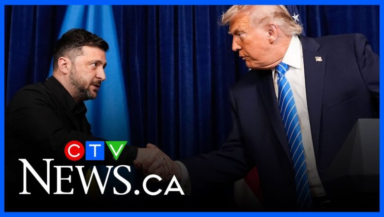 What came out of meeting between Trump and Zelenskyy?