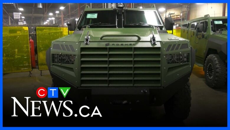 Why did U.S. ICE buy armoured vehicles from Canada?