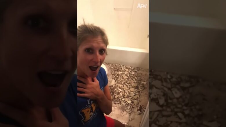 Wife Destroys Bathroom