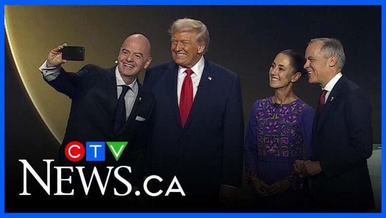 World leaders conclude FIFA World Cup Draw with selfie