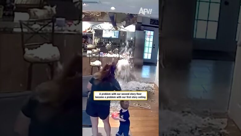 A problem with our second story floor became a problem with our first story ceiling