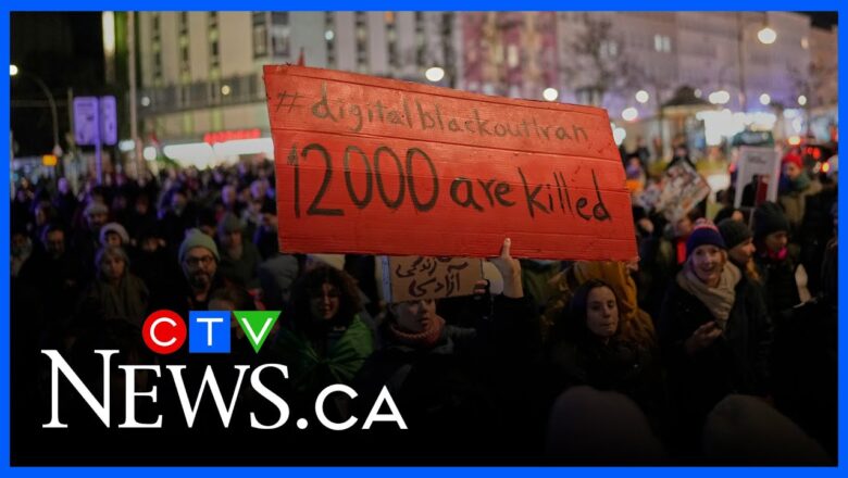 Canadian dies in Iran amid violent anti-government protests across the country