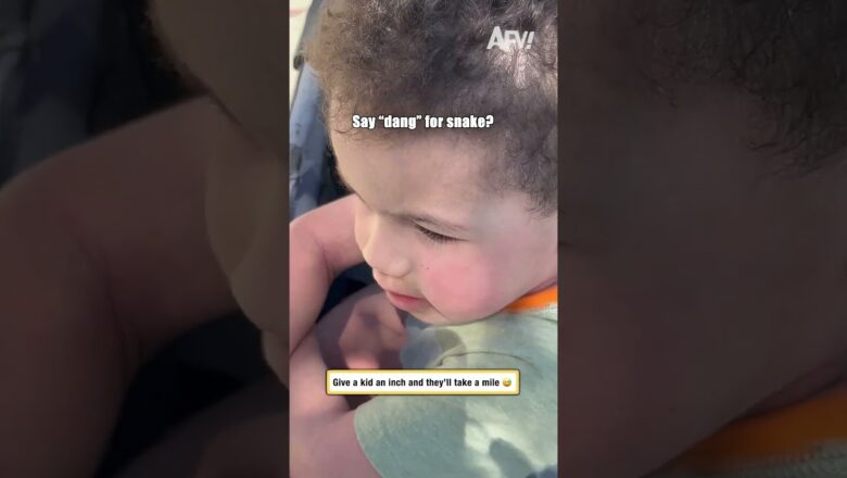 Give a kid an inch and they’ll take a mile 😅