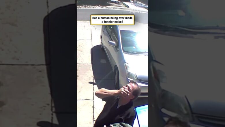 Has a human being ever made a funnier noise?