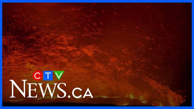 Hawaii’s Kilauea volcano erupting