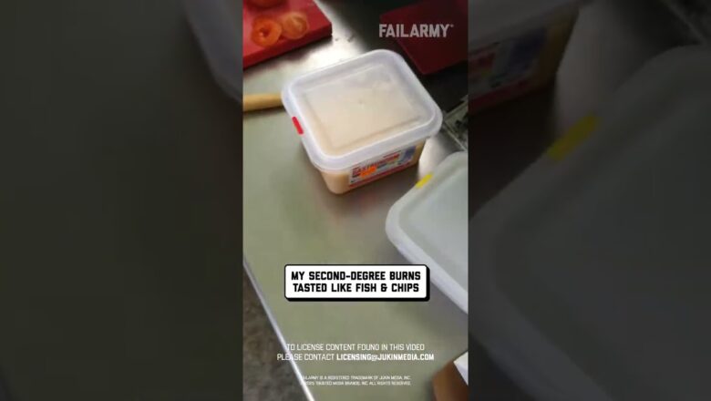 Malfunctioning Deep Fryer Explodes Unexpectedly