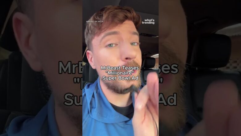 MrBeast TEASES ‘Millionaire’ Super Bowl Ad with Salesforce | #Mrbeast #SuperBowl60