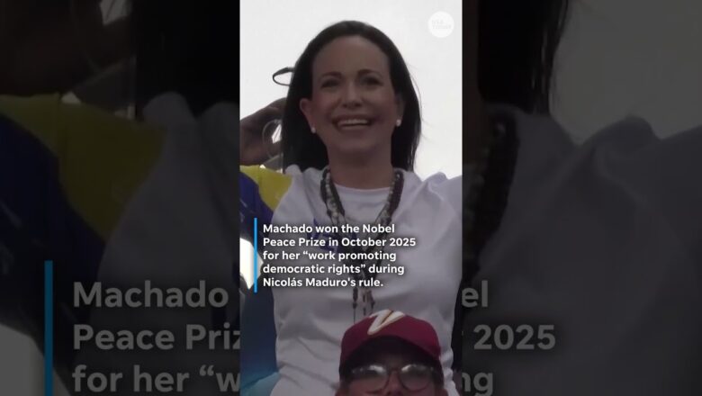 Nobel Institute says Machado’s Peace Prize cannot be ‘transferred’ to Trump