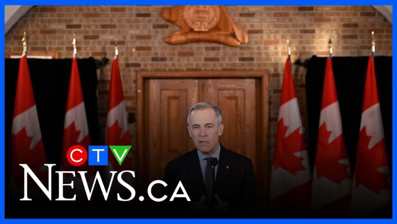 PM Carney calls for unity during speech in Quebec City