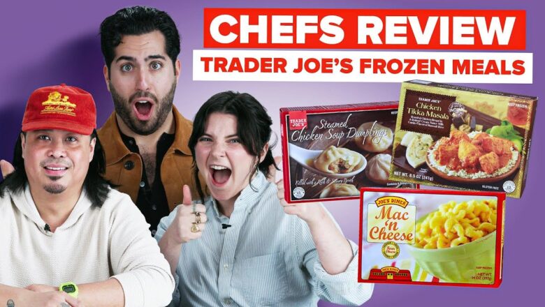 Professional Chefs Review Trader Joe’s Frozen Meals ft. @cheffinwithzach