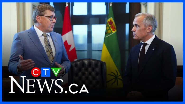 Sask. Premier Moe joins PM Carney on trip to China in a push for tariff relief