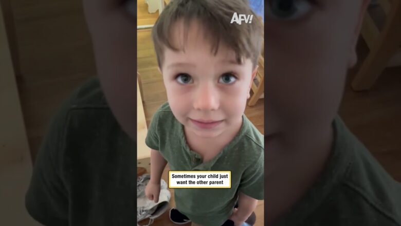 Sometimes your child just wants the other parent