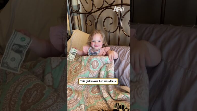 This girl knows her presidents!