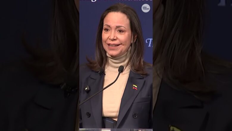 Venezuelan opposition leader Machado says she’s ‘absolutely grateful’ for Trump