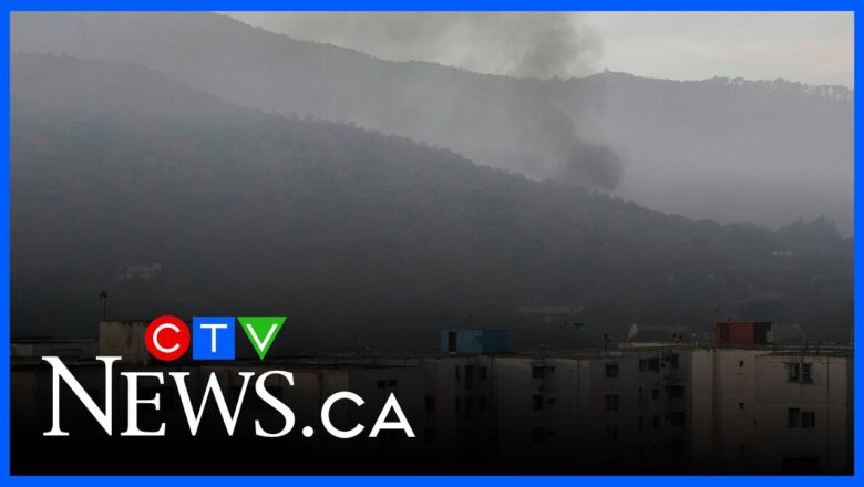 Venezuelan President Nicolas Maduro captured after U.S. military strikes