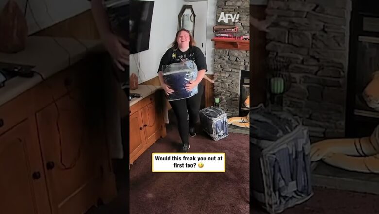 Would this freak you out at first too? 🤣