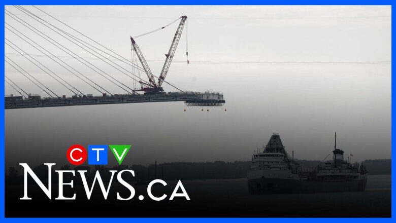 Businesses react to Trump’s threats to block the Gordie Howe Bridge opening