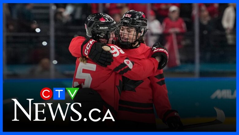 Canada earns second gold medal of the Winter Games, women’s hockey team advances to finals
