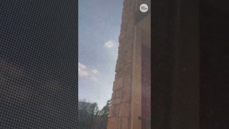 Delivery drone crashes into side of apartment building. See the video.