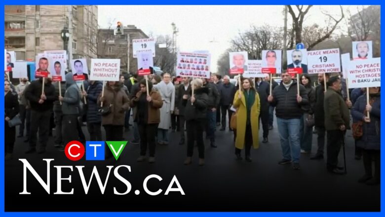 Demonstrators call on Vance to secure release of former Karabakh officials