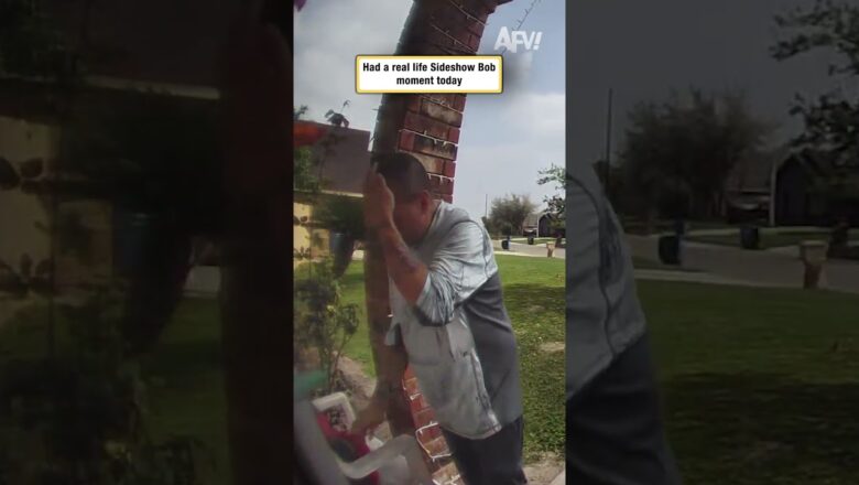 Had a real life Sideshow Bob moment today