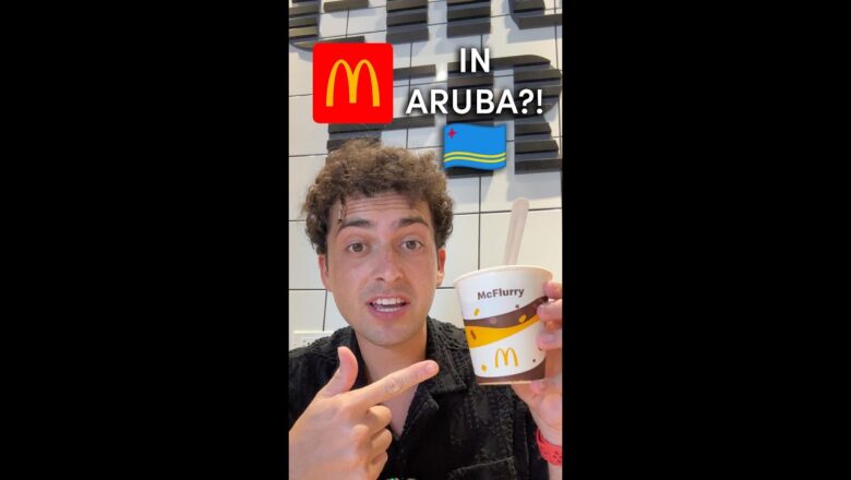 I Tried McDonald’s in Aruba??