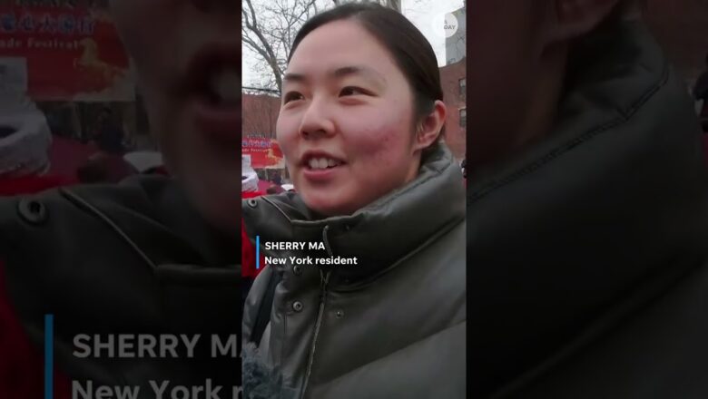 New Yorkers celebrate Lunar New Year with firecrackers and festivities