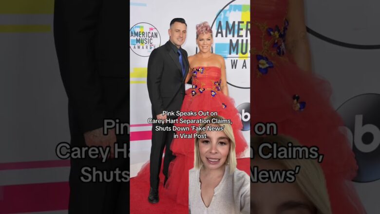 Pink Speaks Out on Carey Hart Separation Claims, Shuts Down ‘Fake News’ in Viral Post